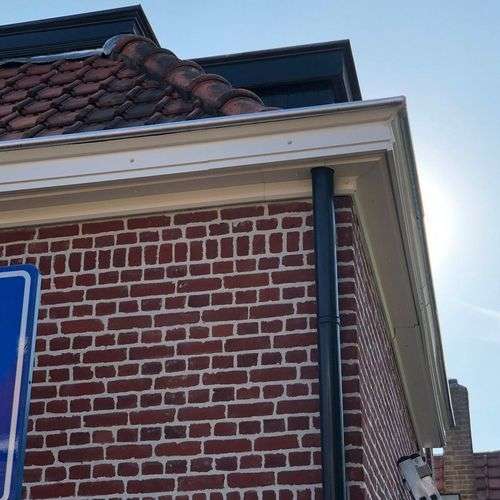 Foto van dakgoot in Dedemsvaart Foto van dakgoot in Dedemsvaart